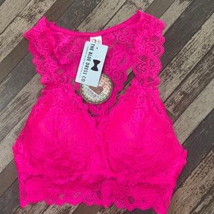 Brand New Neon Pink Bralette